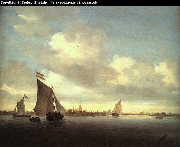 Saloman van Ruysdael Marine
